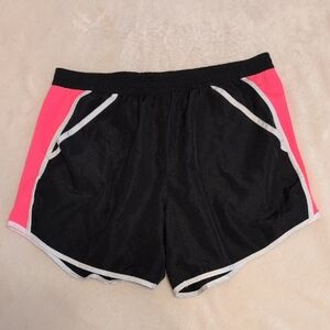 Zone Pro Woman's Black and Pink Athletic Shorts Size 1X